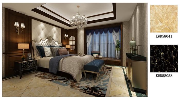 陶瓷一线品牌217永信贵宾会瓷砖装建成效图