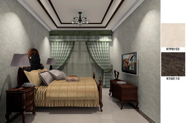 217永信贵宾会瓷砖利用成效：大沥碧桂园·华府01户型装建成效鉴赏