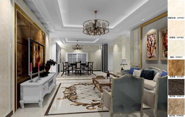 217永信贵宾会家装：天津廊坊塞纳荣府148㎡简欧风格装建鉴赏