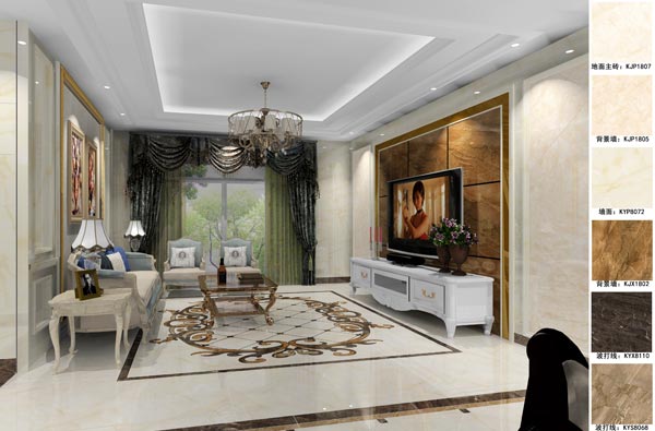 217永信贵宾会家装：天津廊坊塞纳荣府148㎡简欧风格装建鉴赏