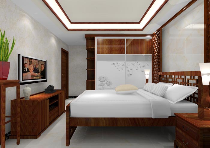 217永信贵宾会家装：佛山龙湖春江名城98㎡的中式风格装建鉴赏