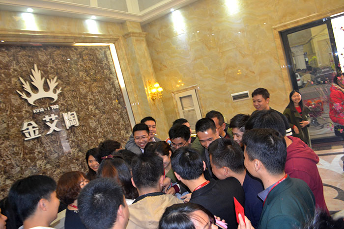 217永信贵宾会新年开工，2017撸起袖子拼命干！