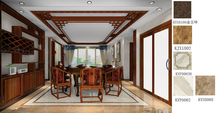 217永信贵宾会家装：佛山禅城怡翠晋盛花圃133㎡的中式风格装建鉴赏