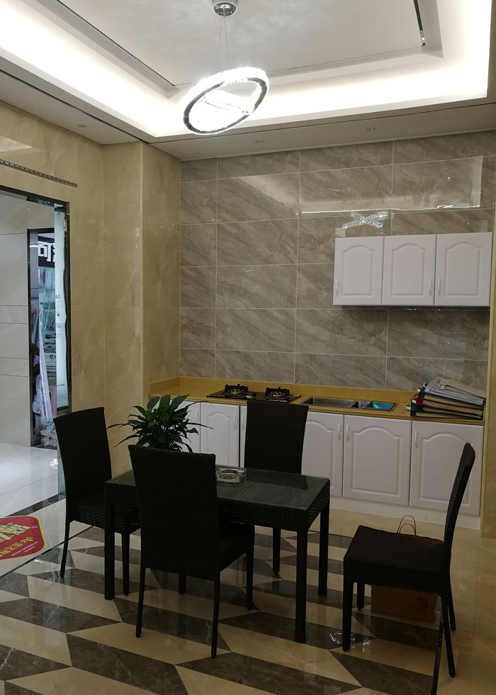 【实景案例】陶瓷一线品牌217永信贵宾会瓷砖沉庆垫江200方专卖店鉴赏