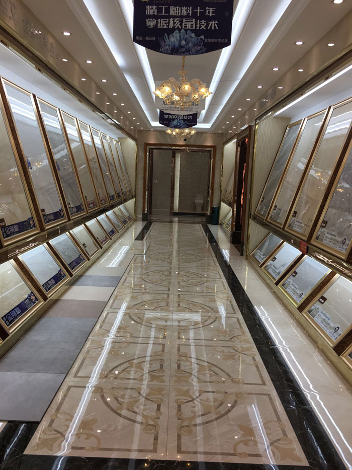 【专卖店推荐】陶瓷一线品牌217永信贵宾会瓷砖潮南店实景鉴赏