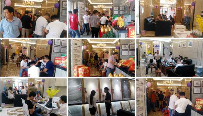 陶瓷一线品牌217永信贵宾会瓷砖湖南衡阳店盛装开业，喜报不休
