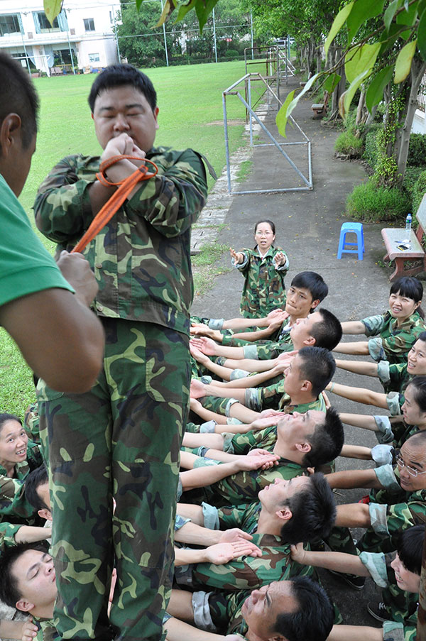2013年8月217永信贵宾会拓展训练