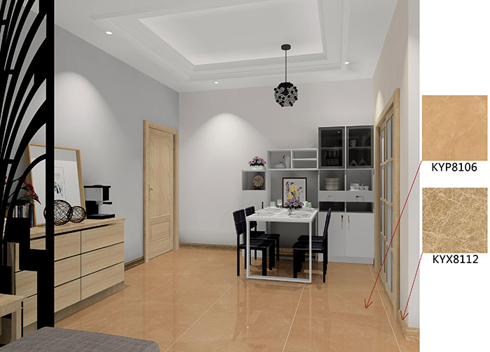 大沥碧桂园·华府装建案例餐厅成效图