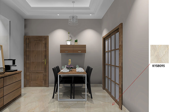 大沥碧桂园·华府装建案例餐厅成效图