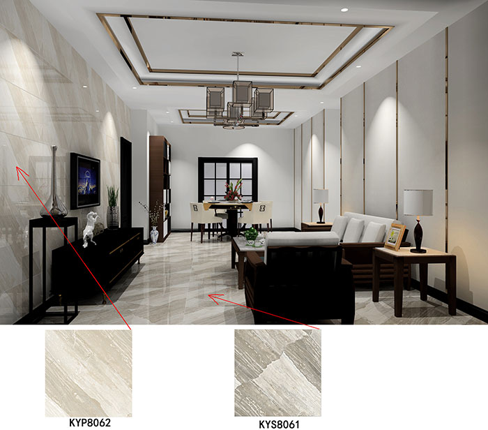 大沥碧桂园·华府装建案例客餐厅成效图