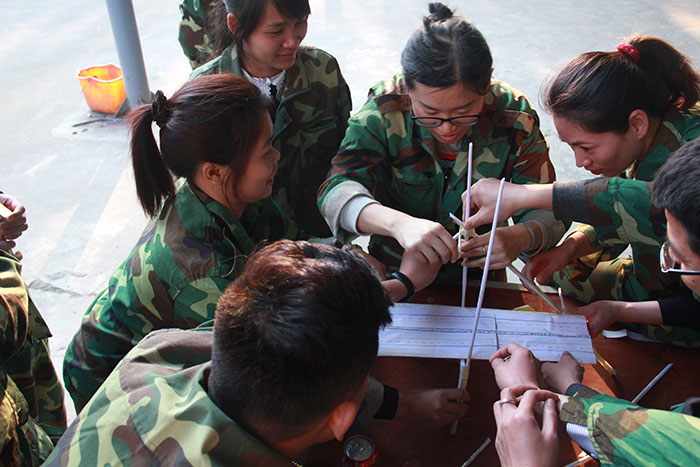 2017年2月13-15日，217永信贵宾会“虎狼路”户表拓展训练圆满实现