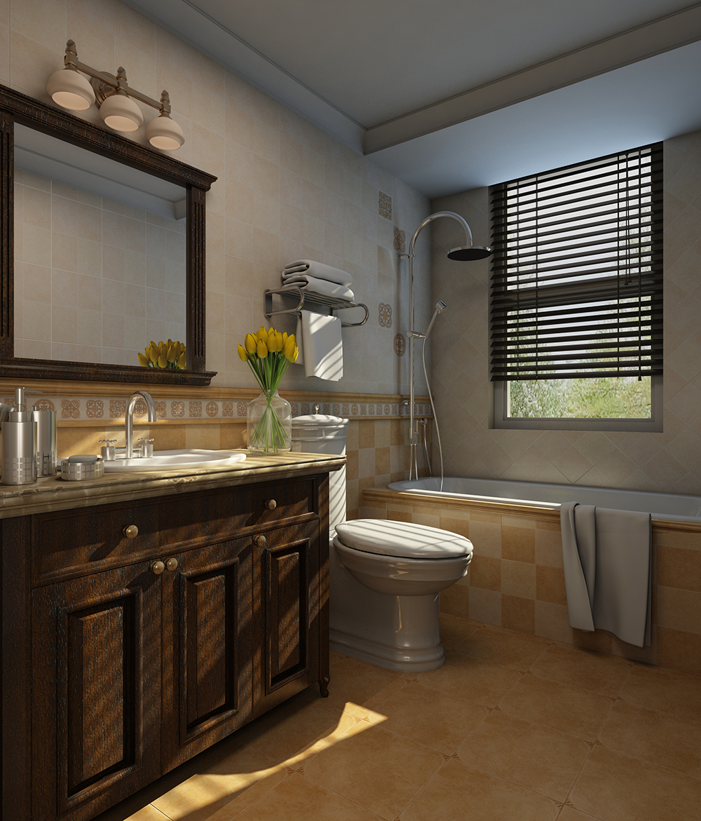 217永信贵宾会瓷砖KPM30011+KPM30012铺贴利用成效