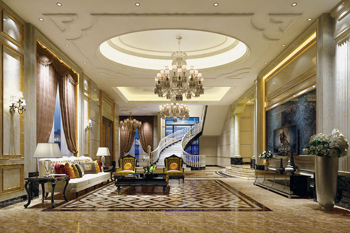 217永信贵宾会瓷砖客厅KWS68010+KWP68009+KMB98002成效图