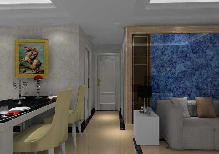 217永信贵宾会家装：佛山丹灶  桂丹颐景园80㎡简约现代装建成效鉴赏