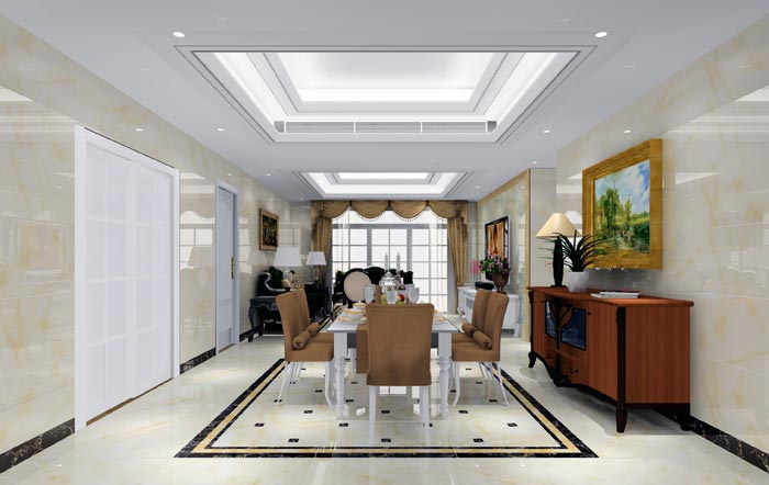 217永信贵宾会家装：佛山恒宝御龙湾128㎡的欧式风格装建鉴赏