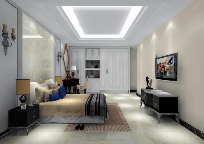 217永信贵宾会家装：佛山恒宝御龙湾128㎡的欧式风格装建鉴赏