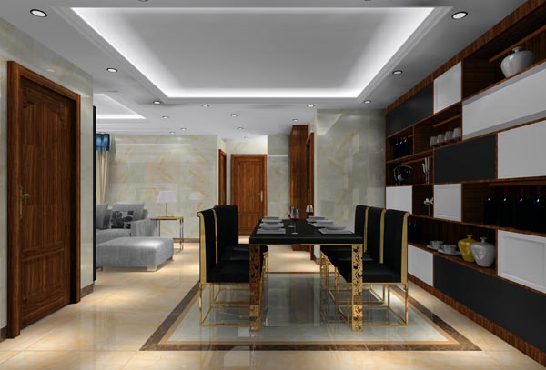  现代简约风格的装建设计是当下较为盛行的一款设计风格。本单元的设计就是使用了简约风，简洁的线条，清新明快，而布局设计也讲求实用、时捎注简约大气。置身于这样一个空间，你会感触你的生涯环境轻松而和平，上班的劳顿，在此得到了开释！