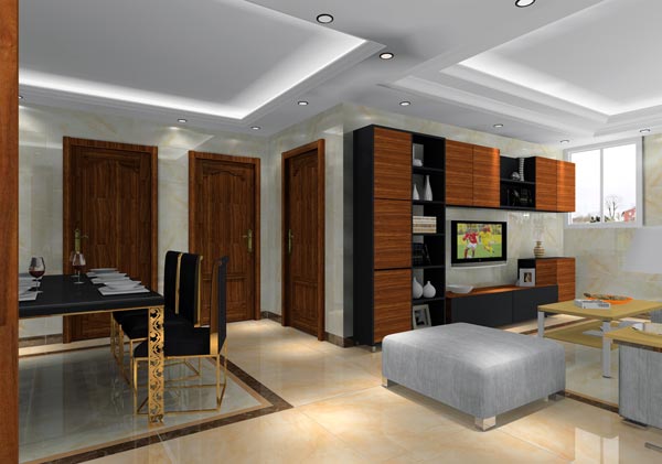 217永信贵宾会家装：井冈山和谐家园安设幼区130㎡简约风格装建鉴赏