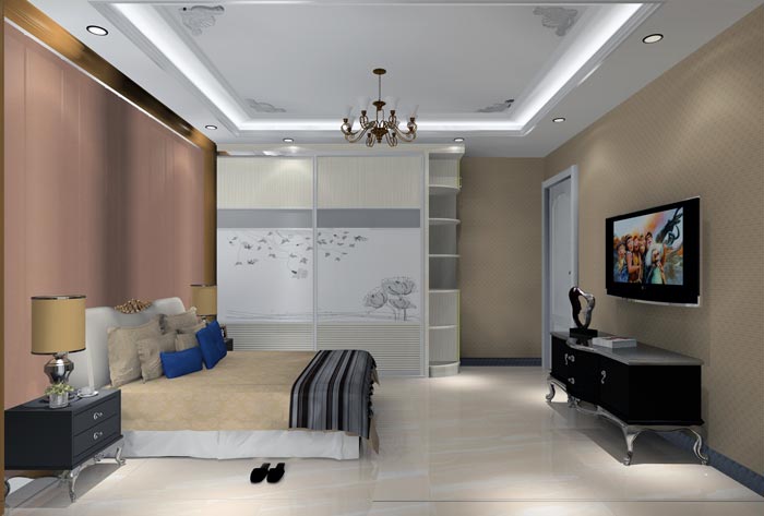 217永信贵宾会家装：井冈山和谐家园安设幼区130㎡简欧风格装建鉴赏