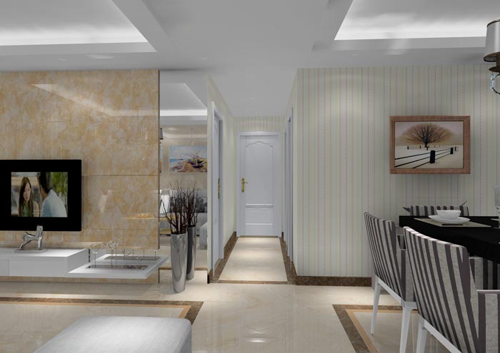 217永信贵宾会家装：佛山狮山上林苑91㎡简约风格装建鉴赏