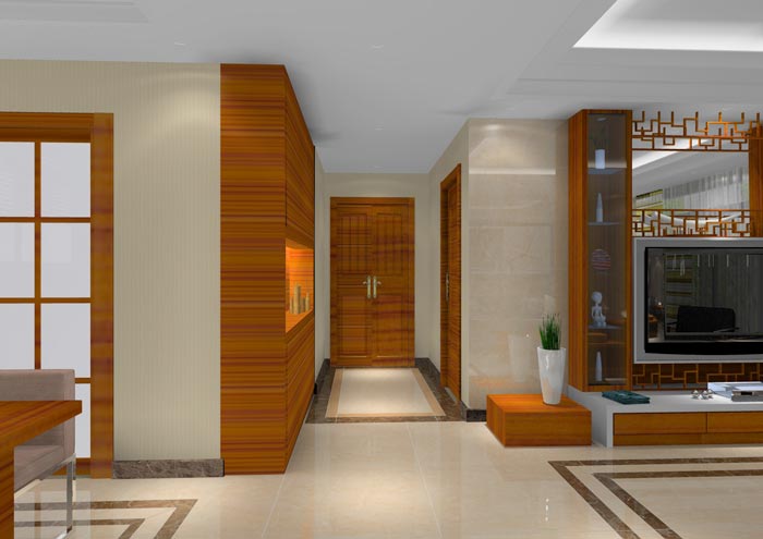 217永信贵宾会家装：佛山龙湖春江名城99㎡的中式风格装建鉴赏