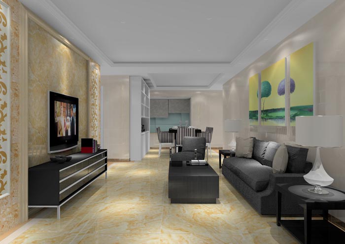 217永信贵宾会家装：佛山佛山容桂颐澳花圃100㎡的现代风格装建鉴赏