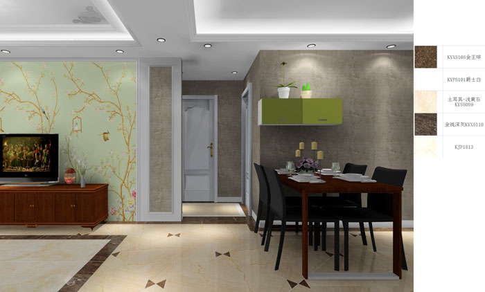 217永信贵宾会家装：成都时期锦绣78㎡的简欧风格装建鉴赏