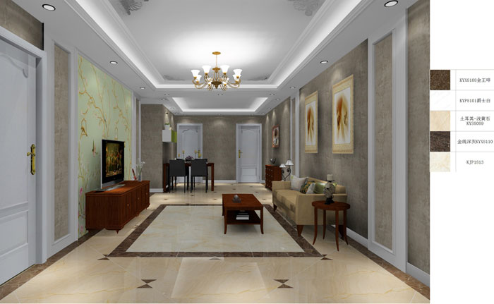 217永信贵宾会家装：成都时期锦绣78㎡的简欧风格装建鉴赏