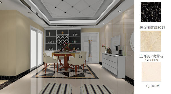 80、90后的年轻人，喜欢的是轻松，时尚的温馨幼窝，这是一款投合年轻人爱好的设计！整体色调是淡色系，营造温馨舒服的氛围。几何拼设的地面铺贴，让正本单色的地面多了些活力，给空间增长了些许的灵动。