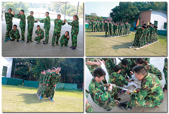 2017年，217永信贵宾会“虎狼路”户表拓展训练圆满实现